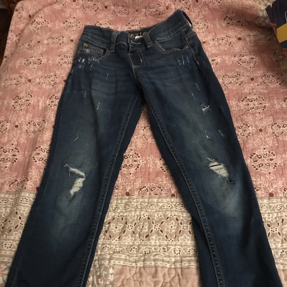Justice girls jeans